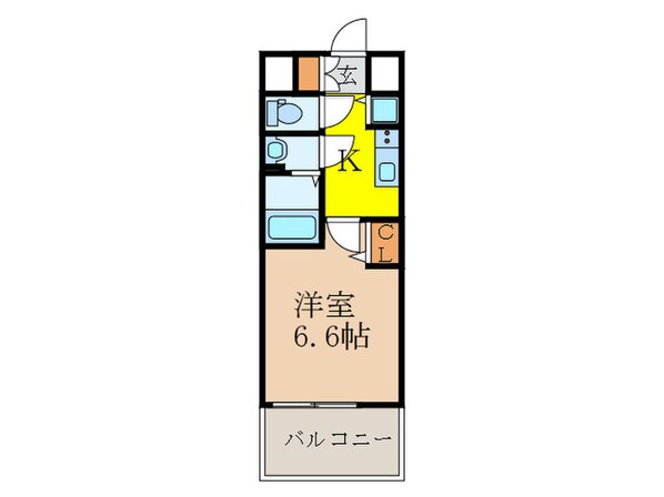 ベラジオ新大阪北の物件間取画像